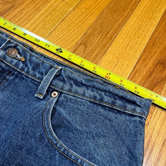 Vintage Levi’s 550 Relaxed Fit Tapered Leg Jeans 38x30 USA Made 90s Medium Wash - Picture 3 of 12